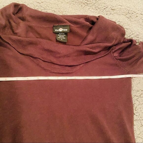 It’s Our Time Brown Sweater Size Small - Picture 10 of 11